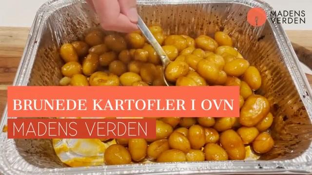 Sådan laver du brunede kartofler i ovn