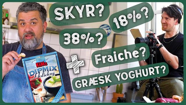 Kan man smage forskel på en dip der er rørt med skyr fremfor creme fraiche 38%?? Som opfølger til testen af dipmix kommer her et lille eksperiment - se testen af Dipmix her: https://youtu.be/ZD-6LsBCO-k
00:49 Skyr 0,2%
01:10 Kvark 0,3%
01:45 Fra iche 6%
02:09 Creme Fraiche 38%
02:45 Creme Fraiche 18%
03:25 Græsk Yoghurt 10%
05:00 Hvad skal man bruge bruge i sin dip?